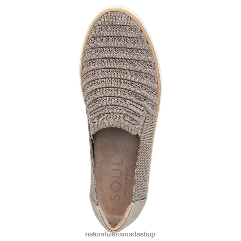 Sneakers | CA Naturalizer Women Soul Kemper Slip On Sneaker Grey Knit Fabric 8LFNB331