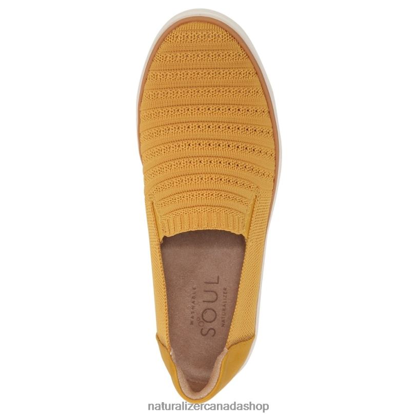 Sneakers | CA Naturalizer Women Soul Kemper Slip On Sneaker Yellow Synthetic 8LFNB335