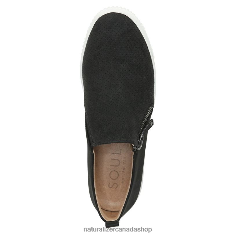 Sneakers | CA Naturalizer Women Soul Turner Slip On Sneaker Black Synthetic 8LFNB419